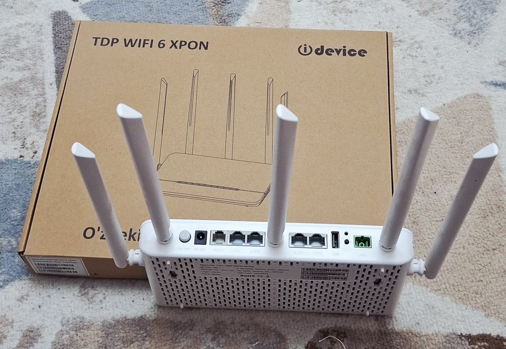 Wifi 6 router iDevice GPON