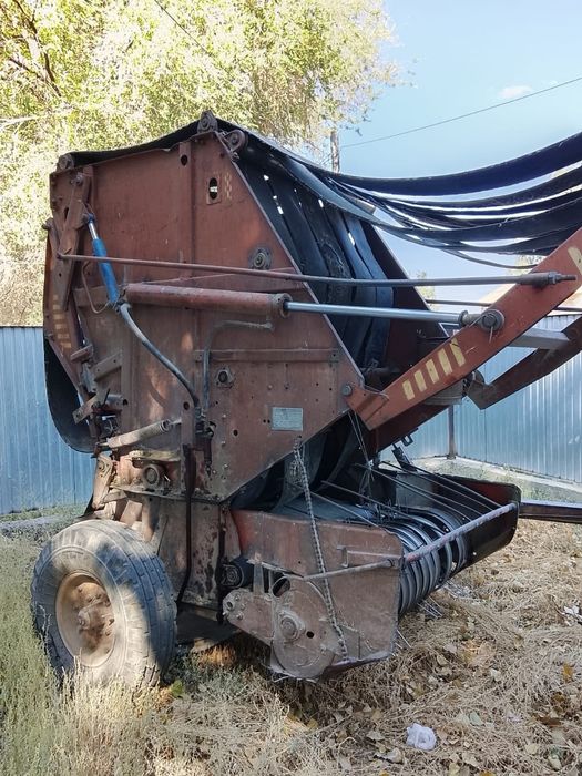 МТЗ 80+Пресс рулонник