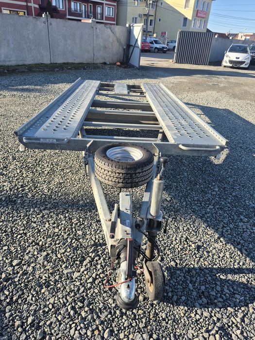 Trailer/Platforma Auto Rabatabil Pongratz - 09/2017 - Lungime 4m