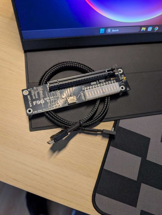 SFF-8612 Oculink eGPU Adapter Card