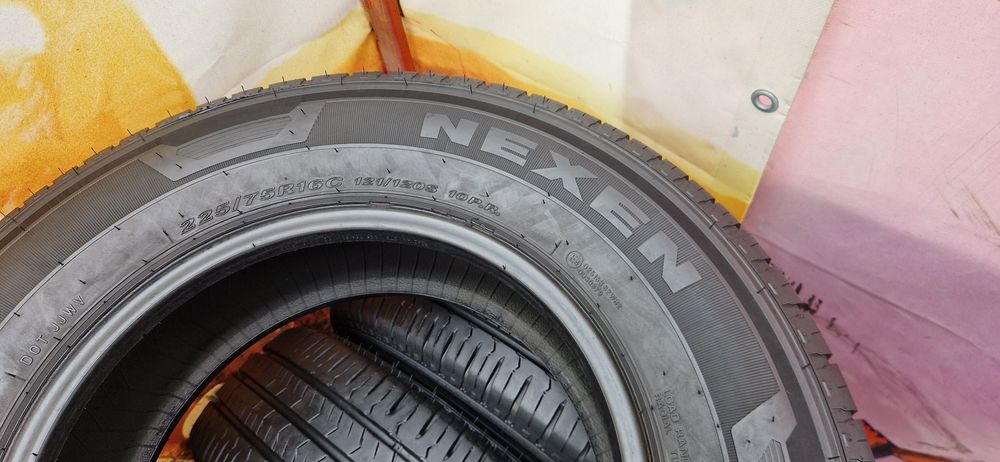 Set 4 Anvelope ca noi Nexen 225 75 R16C de vara. Dot 2023