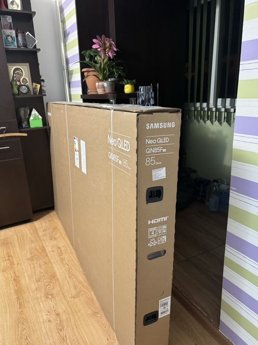 Televizor Samsung 214 cm, Neo QLED, Ultra HD 4K Smart 85QN85F, Vision AI, HDR 2025
