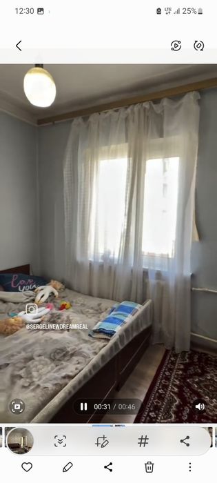 Uchtepa da 2 xonali 2ta balkonli uy sotiladi