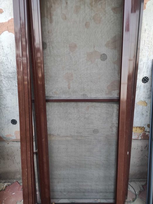 Дверная москитная сетка, сетка-плиссе