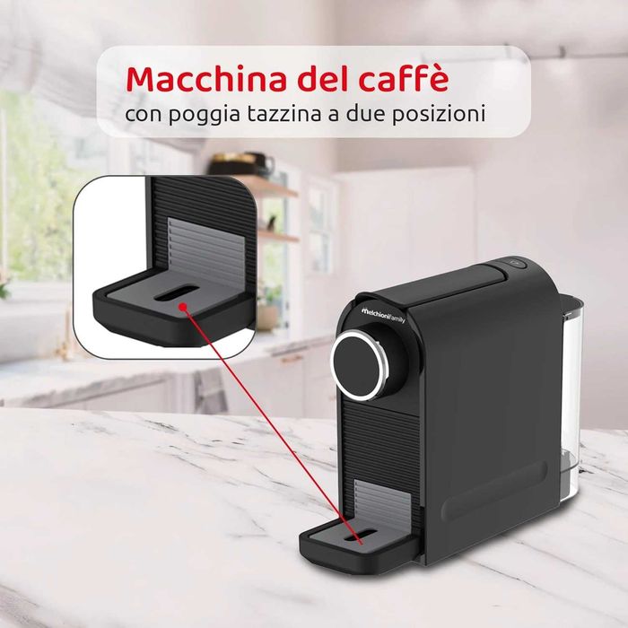 Кафемашина Melchioni Family Amabile, 20 Bar, съвместима с Nespresso капсули