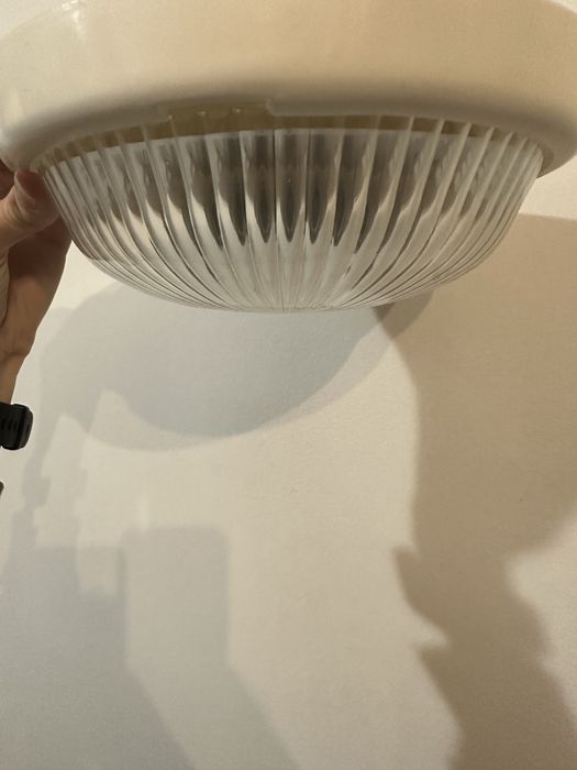 Плафон за баня Lena Lighting Luna 1xE27 Бял