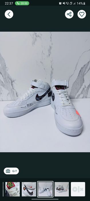 Vând ghete airforce 1 mărimea 40-41