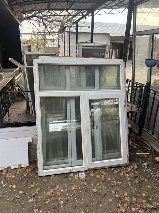 Б/У пластиковые окна,акфа терезелер;