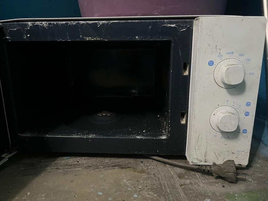 Микроволновка не в рабочем состоянии