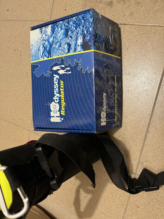 Регулатор и бутилка за въздух одисей