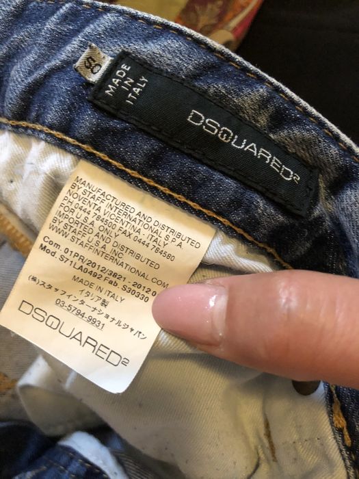 Blugi Dsquared 2 ! marime 50 IT!