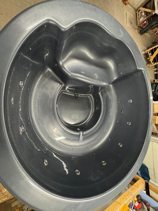 Ciubăr fibră soba interioara echipat complet