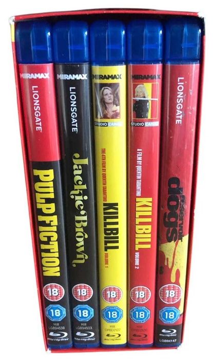 QUENTIN TARANTINO COLLECTION – Limited Edition Box Set 5 Blu-ray | Nou