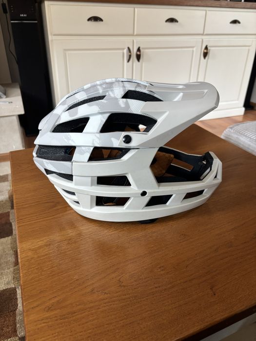 Casca full face KALI INVADER 2.0 MTB marimea XS-M ALB