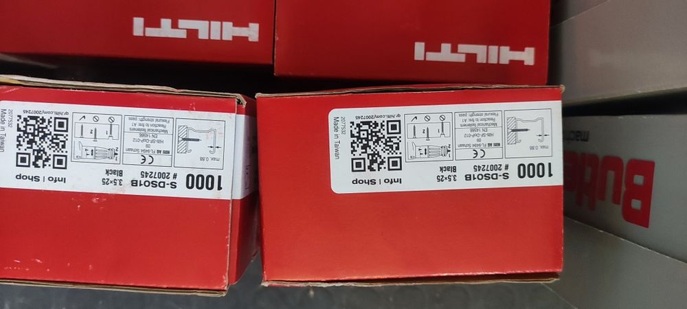 Пирони Spit Pulsa 15,25.Бургий SDS за бетон 6и8мм,винтове 25,30 и35мм.