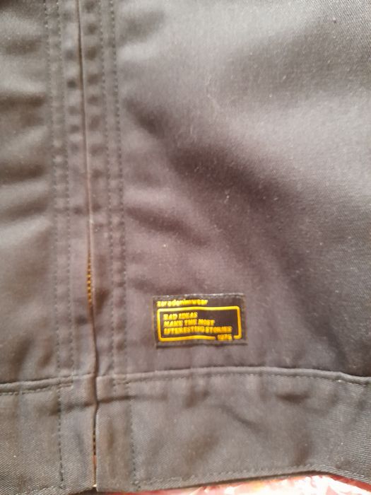 Мужская стильная куртка  из плотной джинсовой ткани