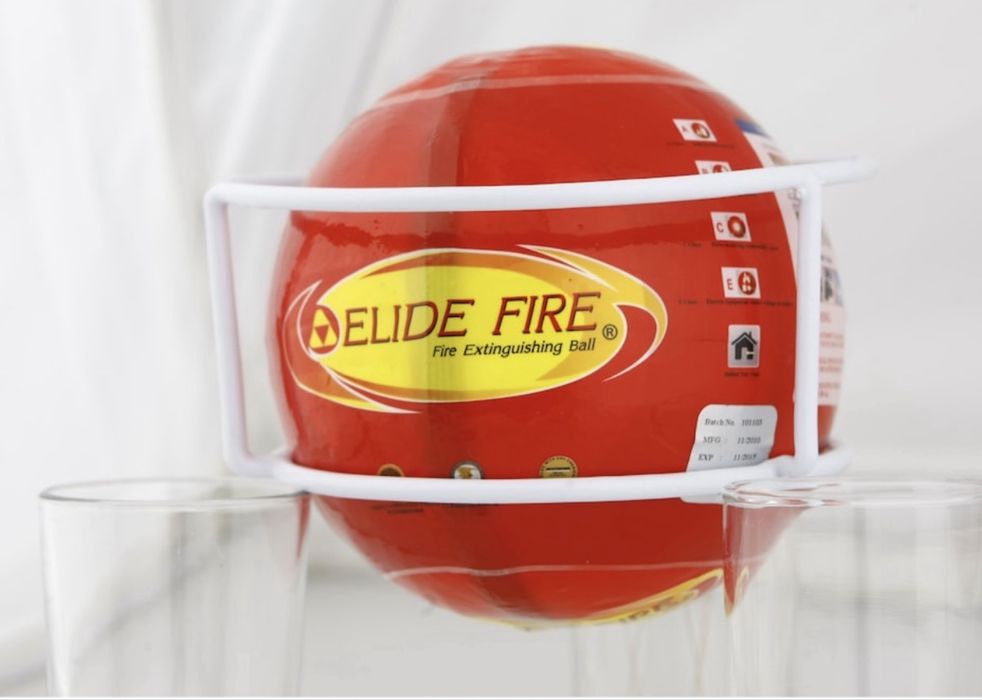 Bilă Extinctoare ELIDE FIRE 1.3 kg cu Pulbere Activare Automată Stingere Incendiu Casă Garaj Atelier Depozit Nouă