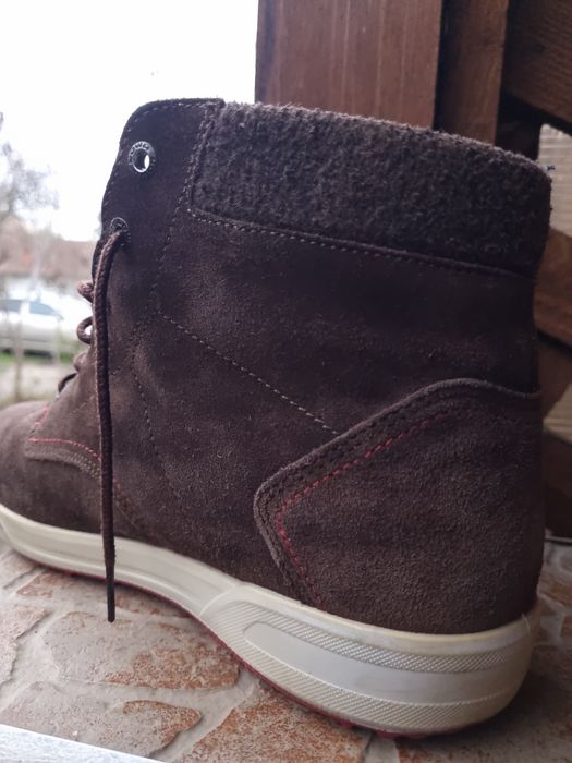 Ghete piele intoarsa LOWA Dublin GTX QC marimea 43, impecabile!!