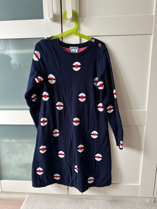 Детска зимна рокля с високи чорапи на Jacadu