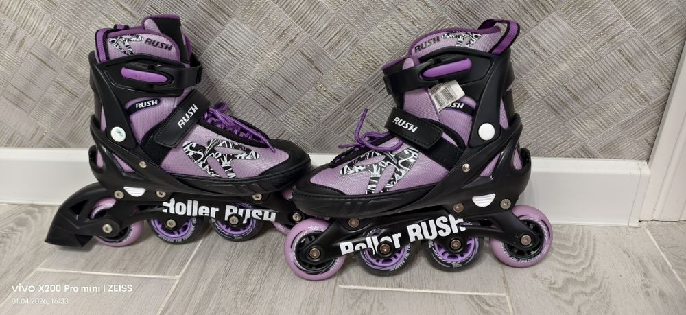 Продаются роликовые коньки rush action