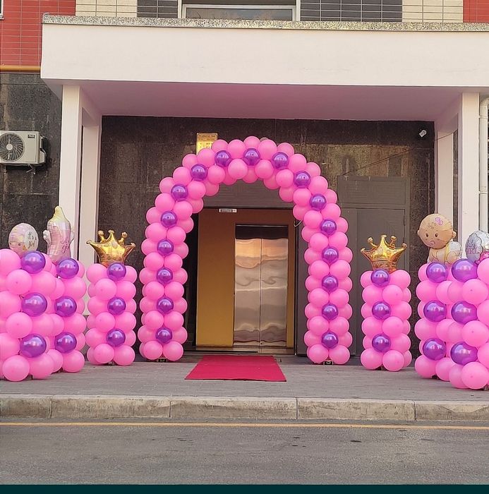 Оформление шаров