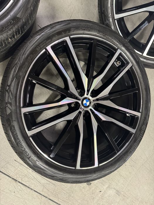 Jante Bmw X5 X6 R22 G05 G06 Originale M742 Continental de vara