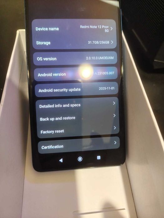 Redmi Note 12 Pro Plus 5G - 256GB - Sky Blue