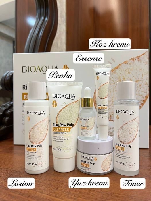 BIOAQUA Guruchli nabor Orginal 100%