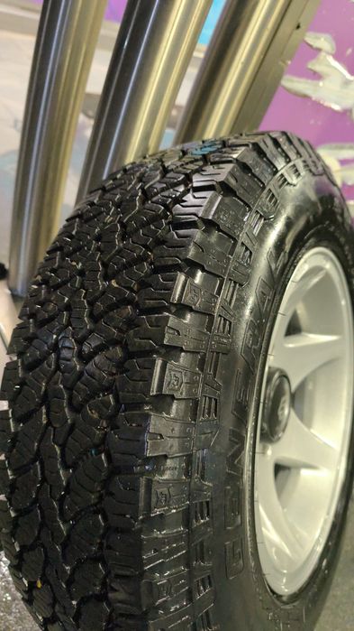 Roti - Jante + cauciucuri Allseason General Grabber (Continental) 5x139.7 Suzuki SJ/Samurai/Jimny/Vitara / Grand Vitara