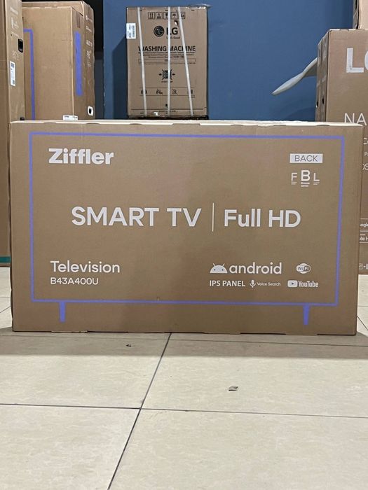 Телевизор Android 32/43 Ziffler Immer TV / Бесплатная доставка Телевиз