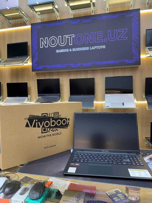 Noutbuk ASUS Vivobook Go 15 AMD Ryzen 5 40 8/512GB 15.6" IPS