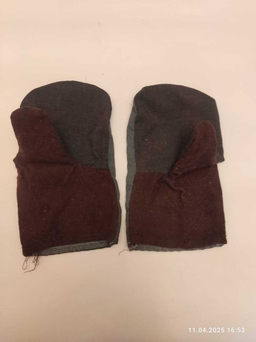 Варежки рабочие из ткани