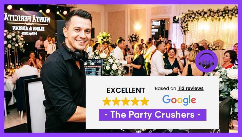 DJ Botez Nunta Majorat - Evenimente & Sonorizare Profesională – Bucuresti Ilfov Prahova Brasov Giurgiu Calarasi Constanta - THE PARTY CRUSHERS