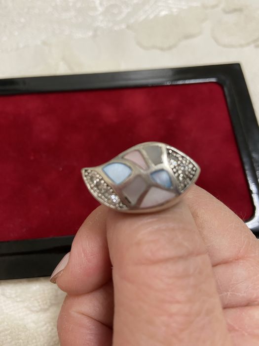 Серьги янтарь натуральный в серебре