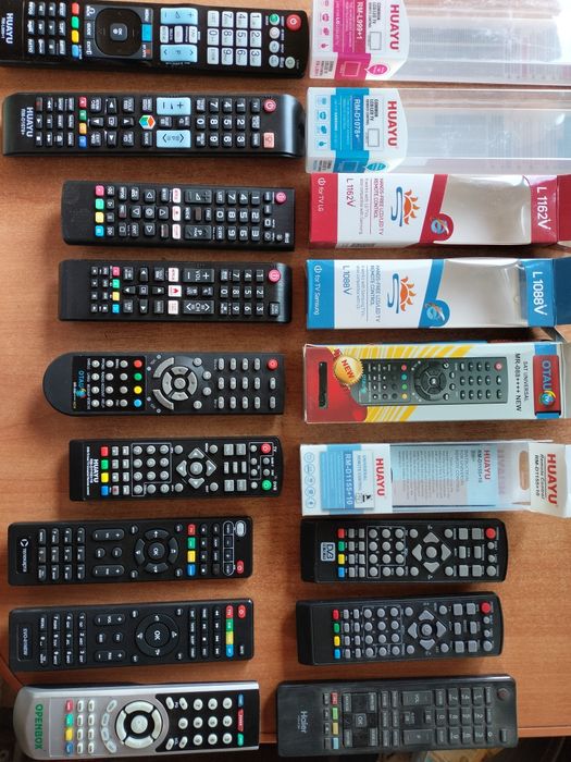 Пульты от ТВ, и ресиверов, нд шнуры