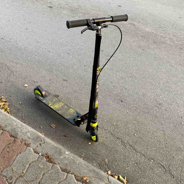 Детска Тротинетка MID 5,Зелено-Черна