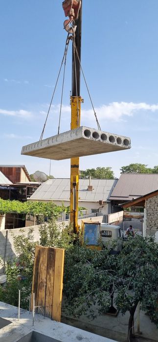 Beton maxsulotlari o’rnatish xizmati bilan