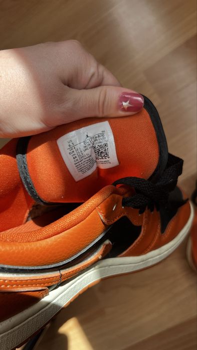 Air Jordan кецове 37,5 оранжеви