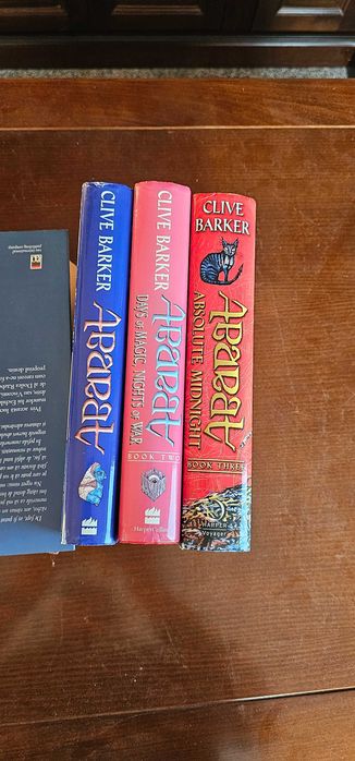 Carti Stephen King Thinner si Clive Barker seria Abarat