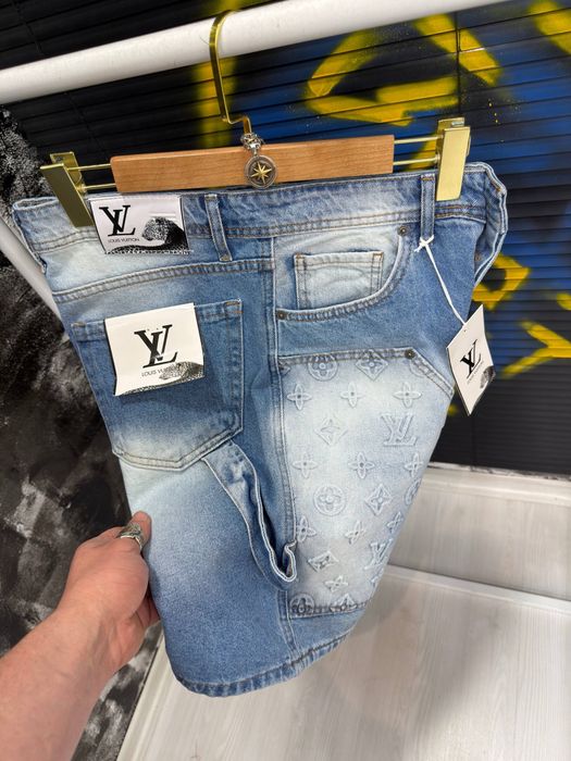 Bermude de blugi Louis Vuitton calitate TOP
