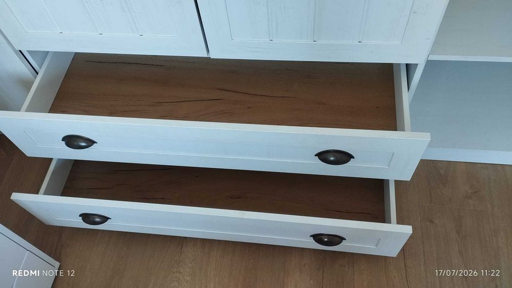 Dulap JYSK MARKSKEL 212x210 alb/stejar natur