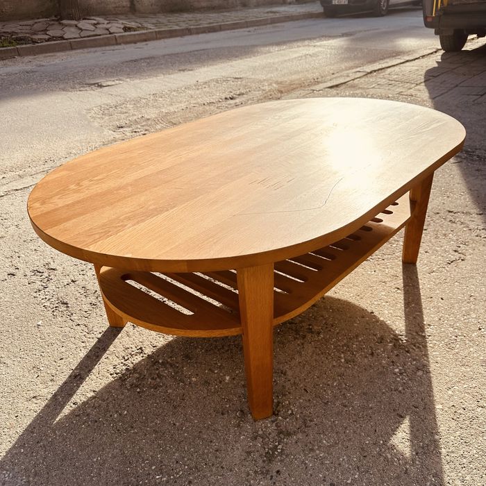 Скандинавска винтидж холна маса – масивно дърво, Швеция