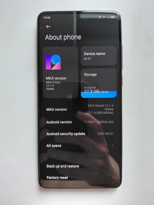 Xiaomi Mi 9T Carbon Black