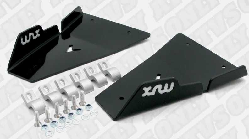 XRW Протектори за носачи от PHD 6 mm Yamaha Raptor 700 YFZ450  3 цвята