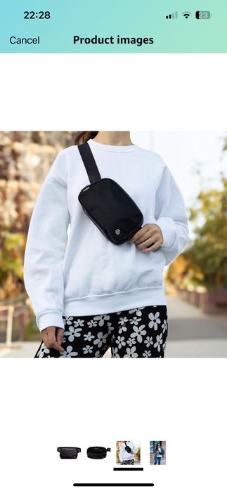 Lululemon Чанта за пари и телефон