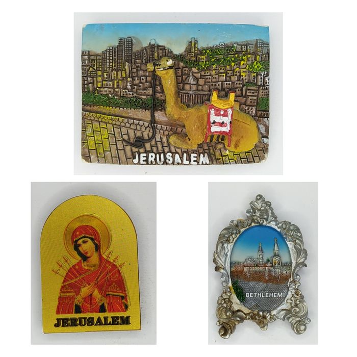 Magneti frigider Israel si Palestina, Marea Moarta, Haifa, Tel Aviv