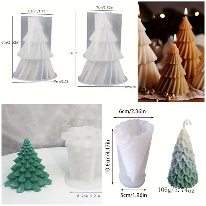 Силиконовые формы ёлочки