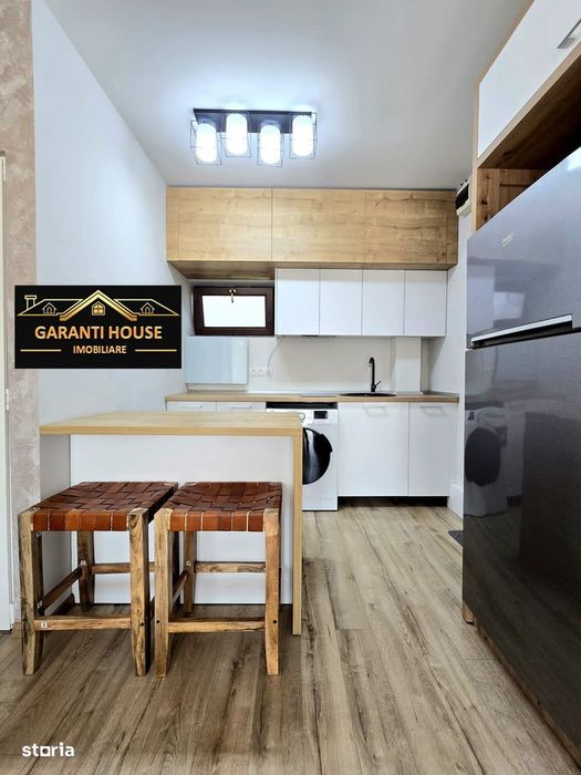 Bloc nou, garsoniera mobilata si utilata, utilitati incluse, 280€/Luna