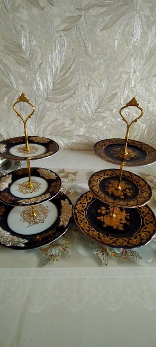 Тарелки  ярусные для сладостей