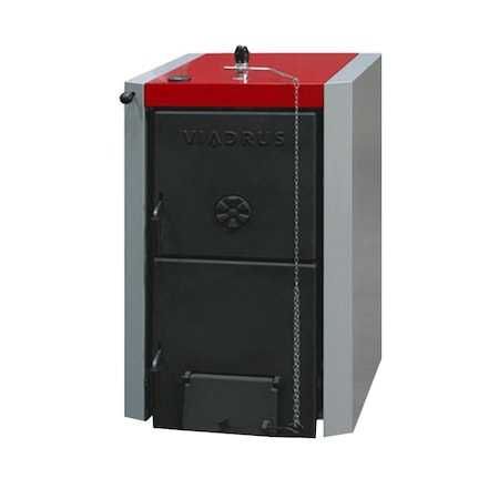 Centrala pe lemne Viadrus U22 D 30 kW cu primul element fisurat
